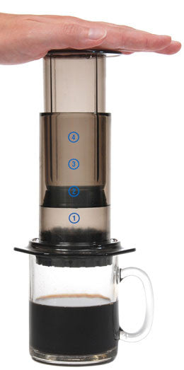 High Rise Aeropress coffee maker